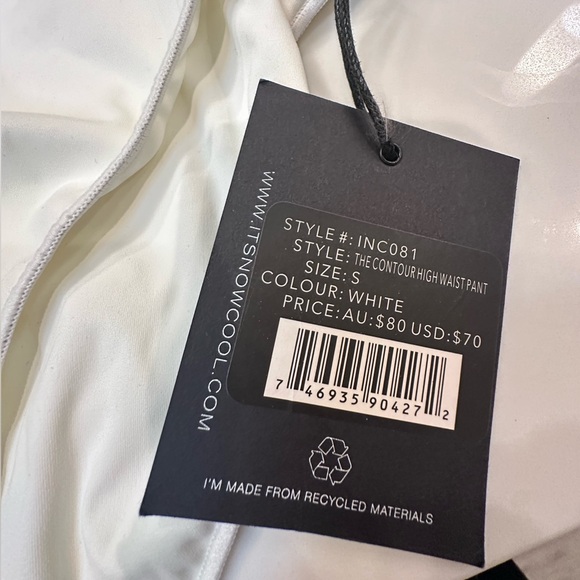 NWT It’s Now Cool White Contour Bikini Size Small - Picture 7 of 8